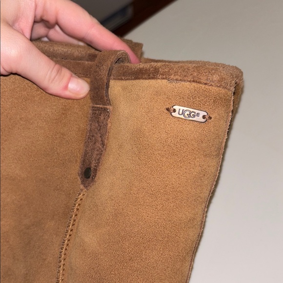 Womens UGG high heel platform suede warm boots - Picture 12 of 12